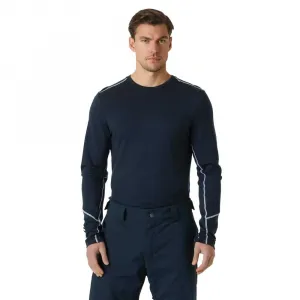 Футболка Helly Hansen Lifa Merino Midweight long sleeve, синий
