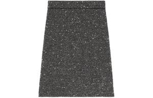 Повседневная юбка женская черная Gucci