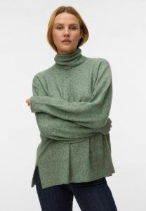 Джемпер Vero Moda VMDOFFY ROLL NECK, Laurel Wreath/Mottled Green