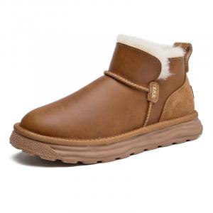 Bull charm Мужские износостойкие короткие снегоходы водонепроницаемые каштановые, цвет Waterproof Chestnut