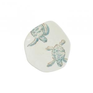Салатная тарелка VIETRI Черепаха, мультиколор
