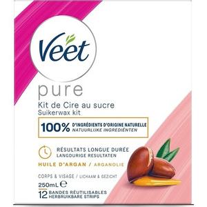 Minima Pure Hot Wax сахар и аргановое масло 250 мл, Veet