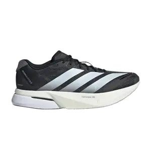 Кроссовки Adizero Boston 13 'Black White Grey', черный