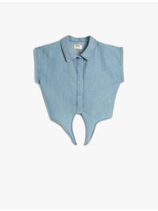 Джинсовая куртка KOTON Blazer, голубой