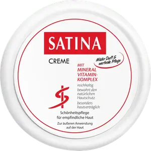 Питательный крем для лица 150мл Satina