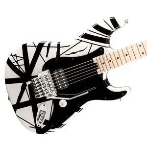 EVH Striped Series Белый с черными полосами 5107902576