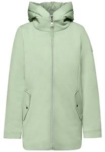 STREET ONE Межсезонная куртка 'Scuba' в светло-зеленом цвете