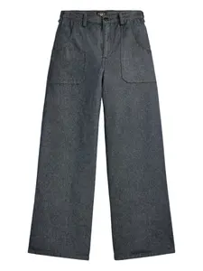 Брюки с завышенной талией Ralph Lauren Rrl, синий