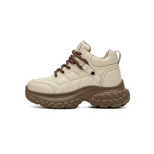 Низкие повседневные кроссовки для женщин DAPHNE, Light Coffee