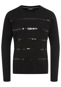 Bruno Banani LM Лонгслив в черном цвете