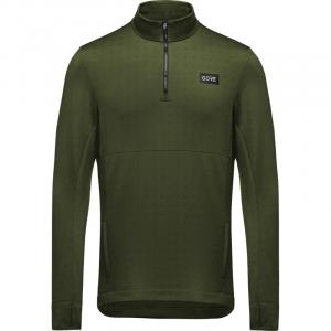 Термобелье повседневное мужское с застежкой-молнией 1/4 Gore Wear, зеленый