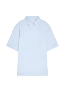 Рубашка с короткими рукавами Dries Van Noten, синий