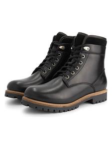 Кожаные ботинки черного цвета TRAVELIN'