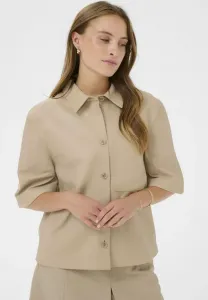 Рубашка ондреас, блузка на пуговицах Saint Tropez, Oxford Tan