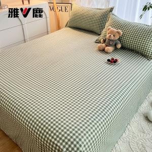 Yalu Простыня 230х250 см и 2 наволочки из хлопка, цвет Xiaolüegé