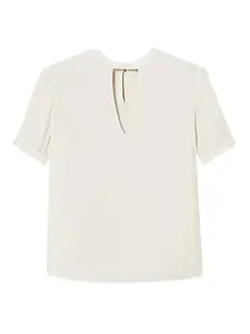 Блузка с вырезом TWINSET, белый