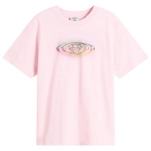 Классическая футболка с логотипом Glass Casablanca, розовый