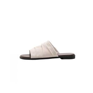 WUJI Женские противоскользящие устойчивые к истиранию сланцы с резиновой подошвой бежевые, цвет Beige