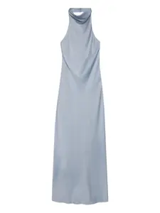 Платье Eliana с вырезом халтер ANINE BING, серый