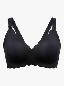 Бюстгальтер для кормления Jelly Stripe Seamless Momcozy, Black