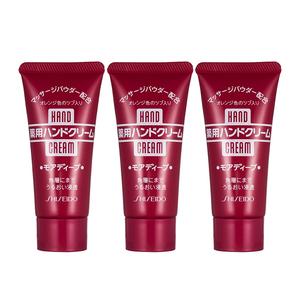 More Deep Shiseido Revitalizing Def Red Can крем для рук питательный увлажняющий 30г*3