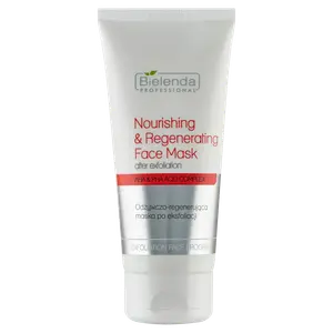 Питательная и регенерирующая маска для лица после отшелушивания Bielenda Professional, 175 мл