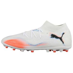 PUMA Футбольные бутсы FUTURE 8 MG Multi Ground для искусственного и натурального грунта, унисекс, белые, красные