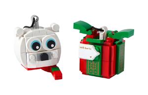 Полярный медведь и подарочный набор строительных блоков 40494 LEGO