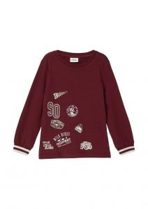 Рубашка s.Oliver, бордовый