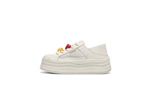 Износостойкие, нескользящие, низкие кроссовки, женские, цвета экрю BELLE, Ecru