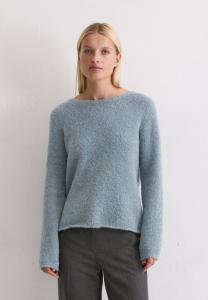 Джемпер Marc O'Polo LONGSLEEVE BOAT NECK, Slate Blue/Dark Blue