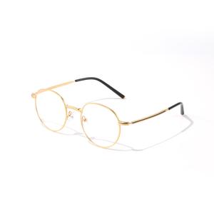 RUOYUN Титановая оправа для очков женская асимметричной формы, Matte Gold - C4