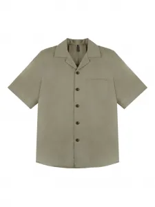 Рубашка с короткими рукавами Incotex, зеленый