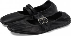 Балетки Free People Gemini Ballet Flat, черный