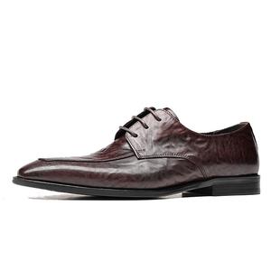 Bansley Красные коричневые мужские туфли дерби, цвет Red Brown