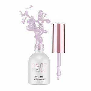 Гибридный лак для ногтей s268 rosy fuzz, 8 мл Saute Nails, цвет s268 rosy fuzz