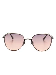 Linda Farrow солнцезащитные очки Hardy, коричневый