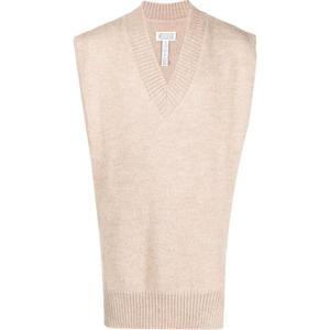 Жилет мужской абрикосовый кремовый Maison Margiela