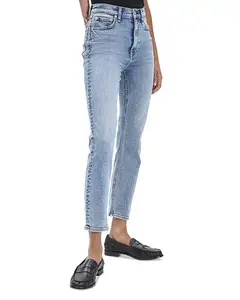 Джинсы Flexi wren с высокой посадкой и зауженными штанинами, цвет nyasa Rag & Bone, синий