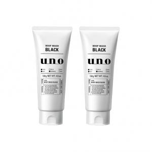 Очищающее средство для лица против акне успокаивающее освежающее отшелушивающее контроль жира 130g/130g*2 Uno