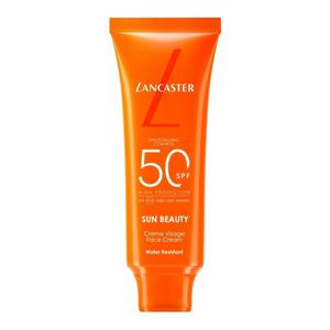 Солнцезащитный крем sun care sun beauty face cream spf50 Lancaster, объем 50 мл