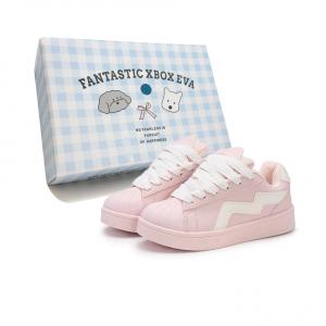 FANTASTIC XBOX Женские лоу-топ скейтерские кеды персиково-розовые, цвет Peach Pink