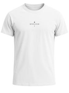 Neverless Футболка 'Kompass Outdoor' в белом цвете