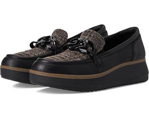Лоферы Clarks Zylah May, цвет Black Combi Textile Leather