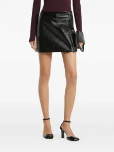 Виниловая юбка мини Courrèges