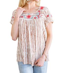 Блуза с цветочным принтом Goals в многоцветном исполнении ANDREE BY UNIT, цвет multi