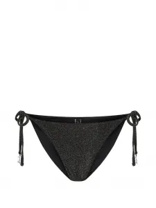 Плавки бикини Signature с люрексом Karl Lagerfeld, черный