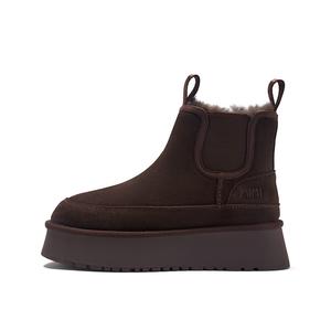 JOSINY Женские зимние сапоги 11,5 см кофе, цвет Coffee