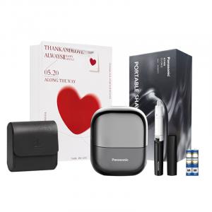 Электрическая бритва ES CM32 Foil, портативная, с магнитным левитационным мотором, импортное тройное лезвие, корпус из алюминиевого сплава Panasonic