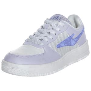 Кроссовки для скейтборда женские низкие микрокристаллические белый/фиолетовый с утренним туманом Erke